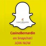Casinó Bernardin - Snapchat